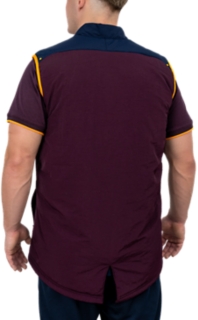 2026 BRISBANE BRONCOS PUFFER VEST, Maroon 2