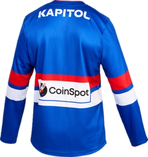 WESTERN BULLDOGS REPLICA HOME GUERNSEY LONG SLEEVED, Image 9 of 9