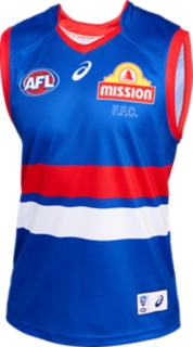 WESTERN BULLDOGS REPLICA HOME GUERNSEY SHORT SLEEVED, Image 8 of 9
