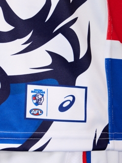WESTERN BULLDOGS REPLICA CLASH GUERNSEY LONG SLEEVED, Image 5 of 10