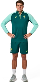 CRICKET AUSTRALIA LONG SLEEVED TRAINING 1/4 ZIP TOP, Image 5 of 7
