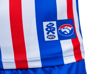 WESTERN BULLDOGS RETRO REPLICA SHORT SLEEVED GUERNSEY, Image 5 of 8