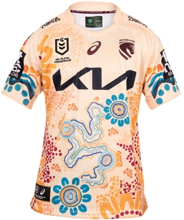BRISBANE BRONCOS REPLICA INDIGENOUS JERSEY, Image 10 of 11