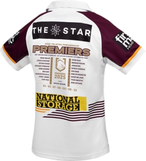 BRISBANE BRONCOS PREMIERS JERSEY, White 2