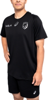 2026 BRISBANE BRONCOS REPLICA CHARITY RUN OUT TEE, Black 3