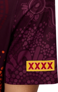 BRISBANE BRONCOS REPLICA INDIGENOUS POLO, Image 5 of 8
