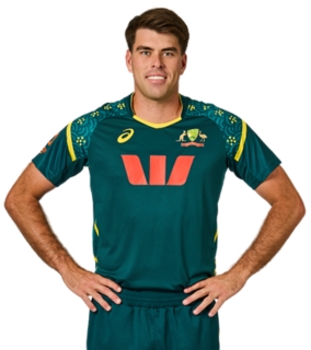 CRICKET AUSTRALIA REPLICA T20 SHIRT, Dark Green 1