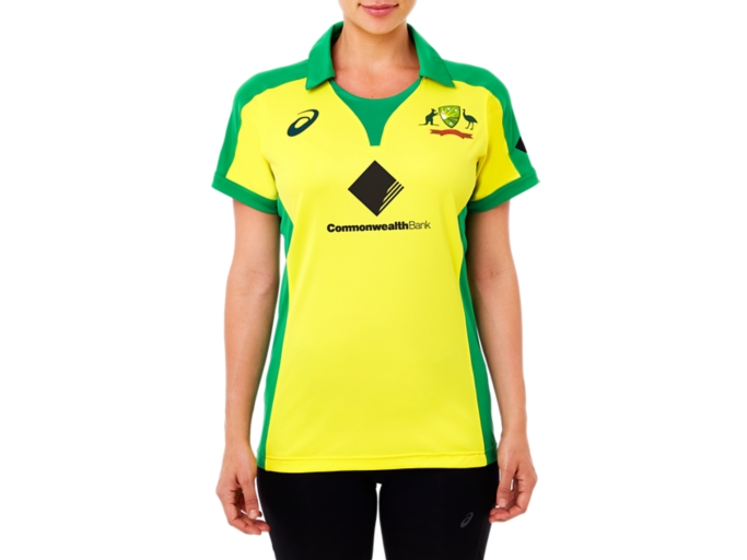 REPLICA ODI HOME SHIRT Women Yellow Womens Cricket Clothing