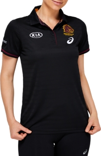 Brisbane Broncos NRL Mens Performance Polo Shirt