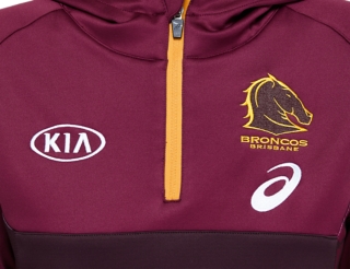 BRISBANE BRONCOS TRAINING HOODIE, Image 4 of 8