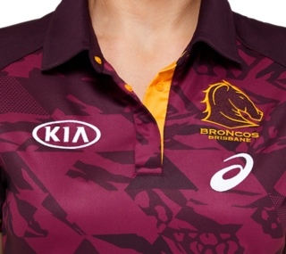 BRISBANE BRONCOS TRAINING POLO, Image 6 of 9