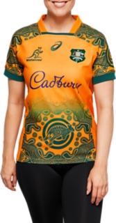 Women's WALLABIES REPLICA ALTERNATE JERSEY | Wallabies Gold | Womens ...