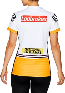 Women's BRISBANE BRONCOS REPLICA HOME JERSEY, Deep Mars, Womens NRL  Clothing