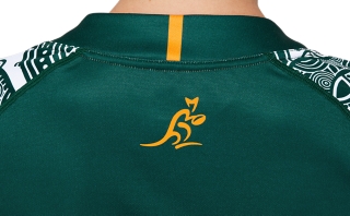 Wallabies RWC 2023 Away Jersey by ASICS | Small | Green/Matte/White