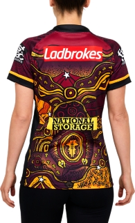 Women's BRONCOS INDIGENOUS REPLICA JERSEY, Maroon