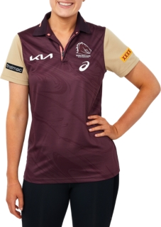 BRISBANE BRONCOS TRAINING POLO, Image 1 of 7