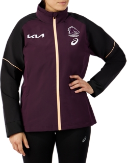 Women s BRISBANE BRONCOS TEAM TECH JACKET WOMAN Deep Mars