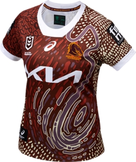 BRISBANE BRONCOS REPLICA INDIGENOUS JERSEY WOMAN, Image 11 of 12