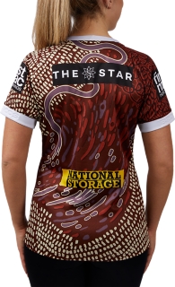 BRISBANE BRONCOS REPLICA INDIGENOUS JERSEY WOMAN, Image 2 of 12