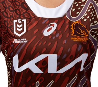 BRISBANE BRONCOS REPLICA INDIGENOUS JERSEY WOMAN, Image 4 of 12