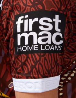BRISBANE BRONCOS REPLICA INDIGENOUS JERSEY WOMAN, Image 8 of 12