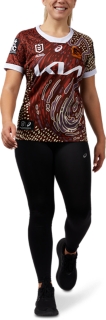 BRISBANE BRONCOS REPLICA INDIGENOUS JERSEY WOMAN, Image 10 of 12