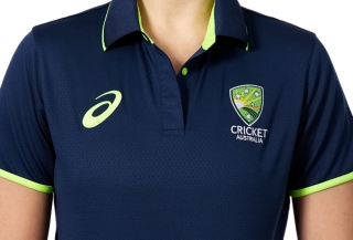 CRICKET AUSTRALIA TRAVEL POLO WOMEN, Night Sky 3