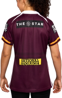 BRISBANE BRONCOS REPLICA HOME JERSEY WOMENS, Maroon 2