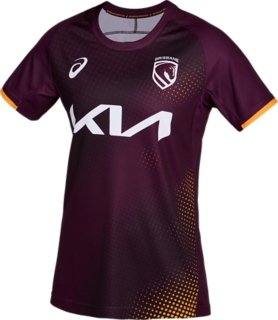 2026 BRISBANE BRONCOS NRLW TRAINING TEE WOMENS, Image 7 of 8