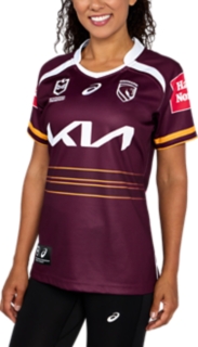 2026 BRISBANE BRONCOS NRLW REPLICA HOME JERSEY WOMENS, Maroon 3