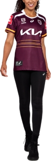 2026 BRISBANE BRONCOS NRLW REPLICA HOME JERSEY WOMENS, Image 9 of 11