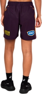 2026 BRISBANE BRONCOS NRLW REPLICA  TRAINING SHORT WOMENS, Maroon 2