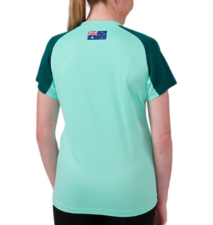 CRICKET AUSTRALIA TRAINING TEE WOMENS, Image 2 of 8