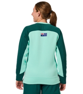 CRICKET AUSTRALIA CREW FLEECE WOMENS, Image 2 of 7