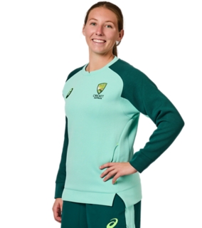 CRICKET AUSTRALIA CREW FLEECE WOMENS, Image 3 of 7