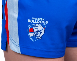 WESTERN BULLDOGS AFLW GYM SHORT WOMEN, Illusion Blue 3