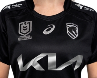 2026 BRISBANE BRONCOS REPLICA BLACK JERSEY WOMENS, Image 4 of 12