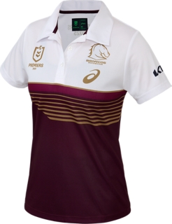 BRISBANE BRONCOS PREMIERS POLO WOMENS, Image 8 of 9