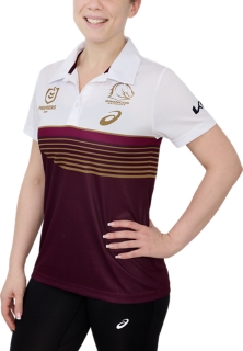 BRISBANE BRONCOS PREMIERS POLO WOMENS, Image 3 of 9