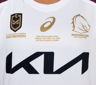 BRISBANE BRONCOS NRLW PREMIERS JERSEY WOMENS, Image 4 of 11