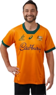 WALLAROOS REPLICA HOME JERSEY UNISEX,  Wallabies Gold