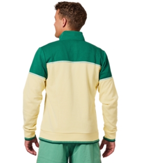 CRICKET AUSTRALIA CASUAL 1/4 FLEECE, Jungle Night 2