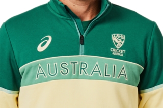 CRICKET AUSTRALIA CASUAL 1/4 FLEECE, Image 4 of 7