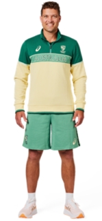 CRICKET AUSTRALIA CASUAL 1/4 FLEECE, Image 5 of 7