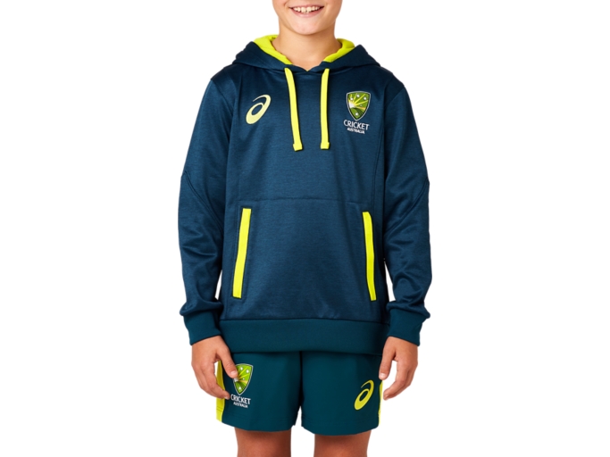 Unisex CRICKET AUSTRALIA REPLICA TRAINING HOODIE Legion Blue Kids