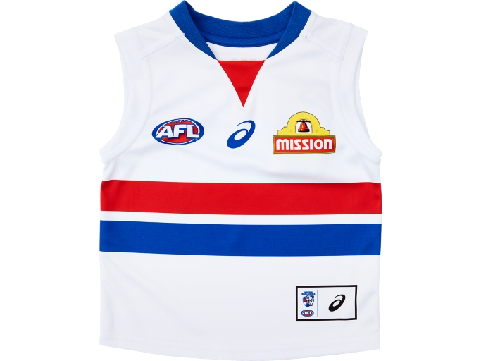 Unisex 2020 WESTERN BULLDOGS REPLICA CLASH GUERNSEY INFANT Brilliant