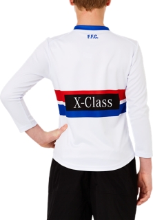 2020 WESTERN BULLDOGS REPLICA CLASH GUERNSEY LONG SLEEVED YOUTH, Image 2 of 7