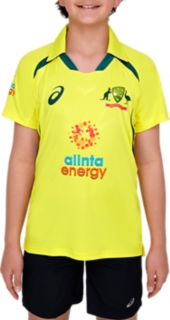 Tengo una clase de ingles Querido Colonial Unisex CRICKET AUSTRALIA REPLICA ODI HOME SHIRT YOUTH | Blazing Yellow |  Kids Cricket Clothing | ASICS Australia