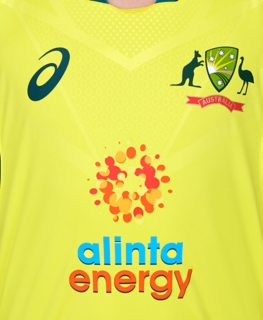 CRICKET AUSTRALIA REPLICA ODI HOME SHIRT YOUTH, Image 3 of 7