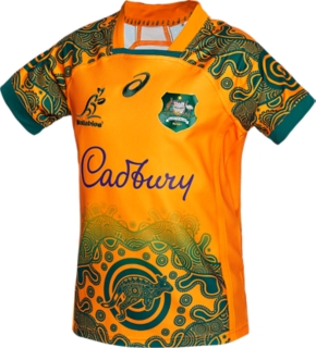 WALLABIES REPLICA ALTERNATE JERSEY YOUTHS, Image 7 of 8